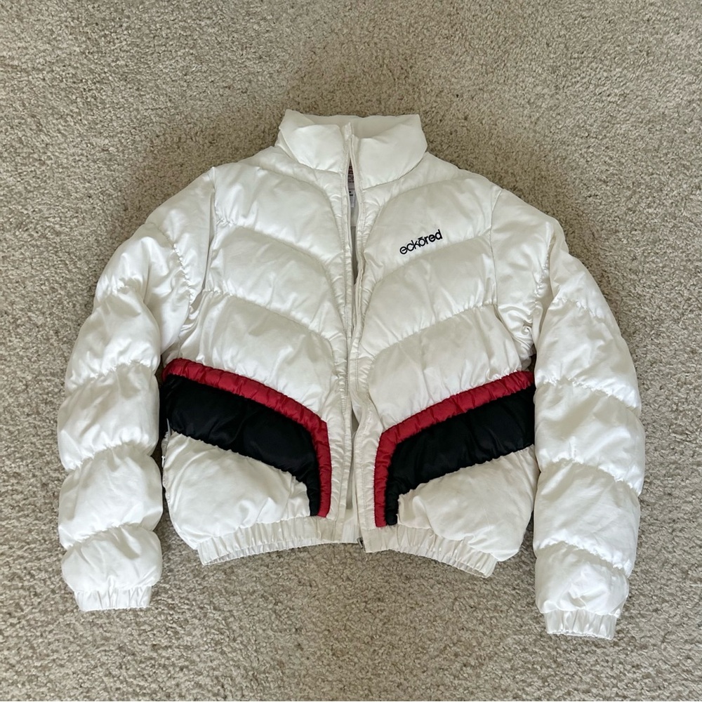 Women's White Puffer Jacket